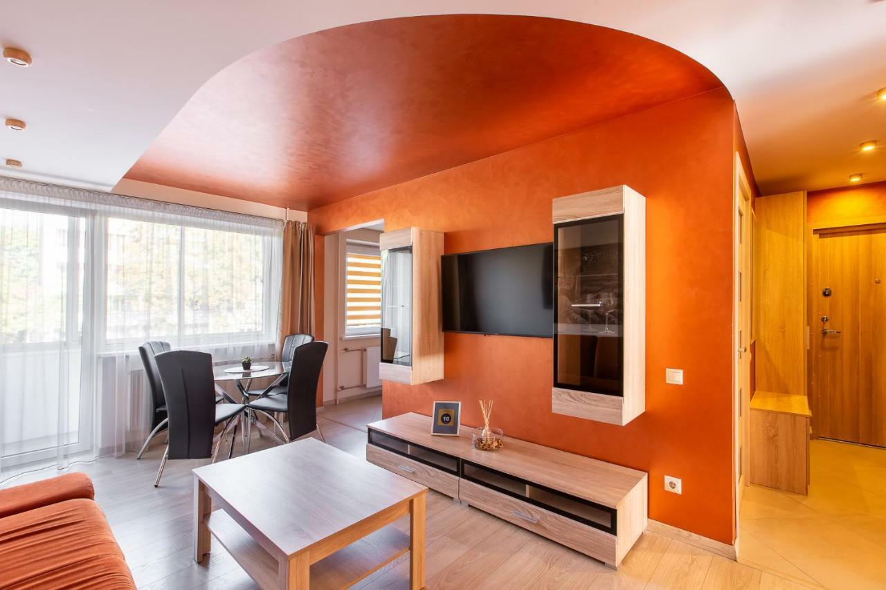 Ferienwohnung Audros Apartamentai Kaunas Exterior foto